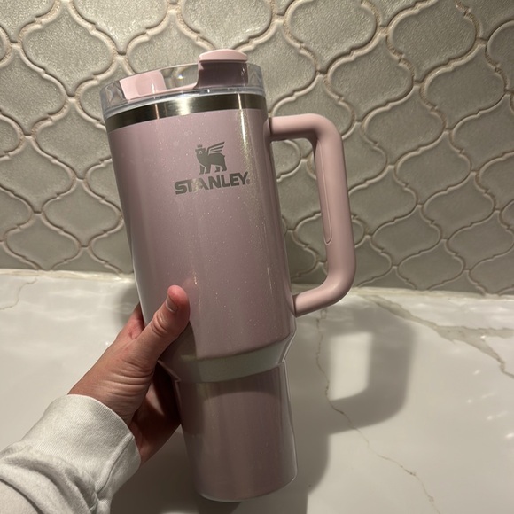 Stanley Glitter Pink Tumbler - Picture 2 of 3